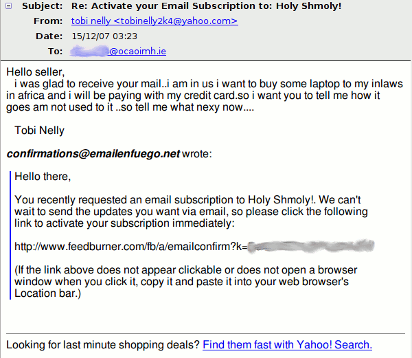 laptop email