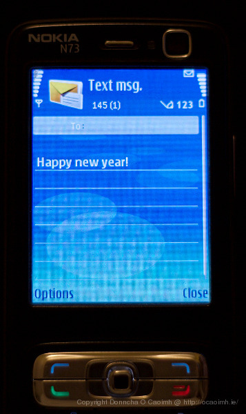 Happy new year in 2009