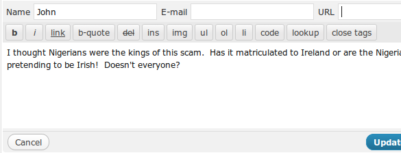 john the spammer