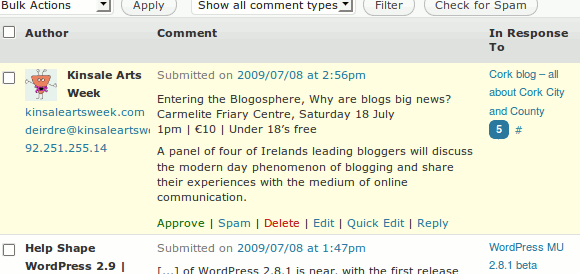 blog advertising