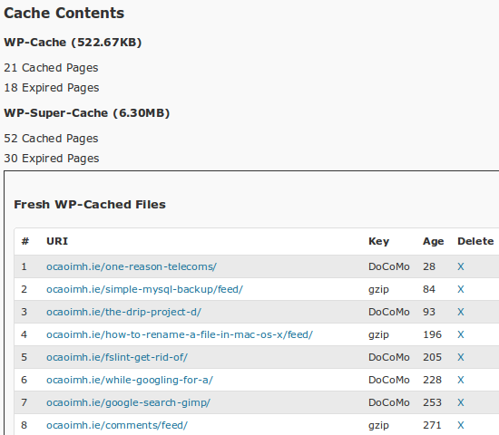 wp-super-cache-list