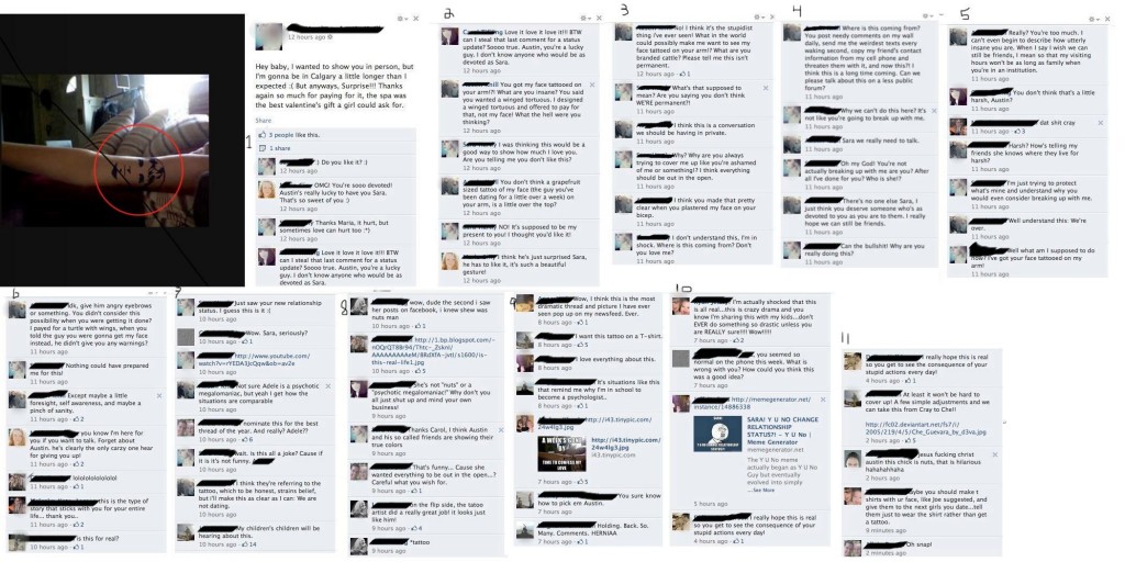 facebook crazy