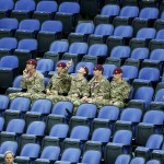 Empty seats at the Olympics