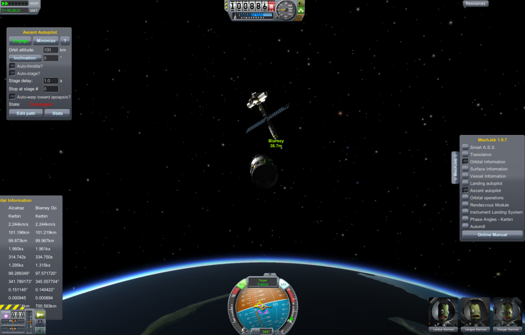 On "final" approach. I had to repeat this several times to line up.