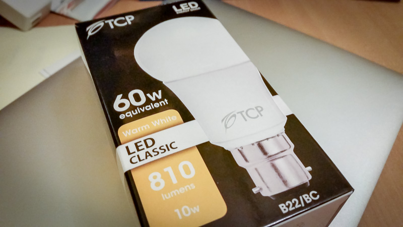 TCP LED 10w BC GLS Light Bulb