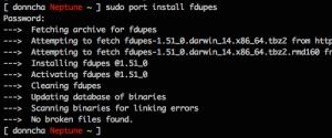 fdupes-macport-install