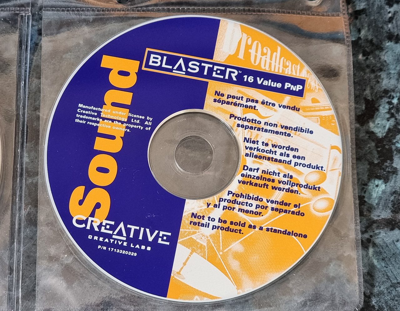 Sound Blaster 16 Value PnP CDROM